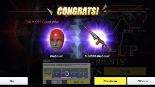New Diabolist M14-Ebr Mask Gameplay Best Way To Top Up Rules Of Survival