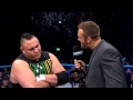 The final confrontation between Samoa Joe and Magnus before Lockdown (March 6, 2014) The final confrontation between Samoa Joe and Magnus before Lockdown (March 6, 2014)