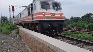 03117 Koaa-Lgl Dhano Dhanye Express, Hauled By Wap5 Ping Through Kalinarayanpur Jn.
