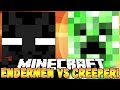 Minecraft - MONSTER INDUSTRIES! (Creepers vs Endermans!) w/Preston, Vikkstar & Pete!