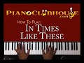 ♫ How to play "IN TIMES LIKE THESE" (Albertina Walker and the Caravans) gospel piano tutorial ♫
