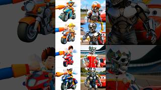 Paw Patrol Rescue World Marshall, Rubble, Chase, Zuma, Rocky And Skye & Ryder