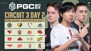 🔴LIVE สด! PGC 2024 ศึกชิงแชมป์โลกพับจี Circuit 3 วันที่ 2