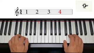 Boy On A Bicycle, Moderate Version, Piano Adventures Level 1 Lesson Book