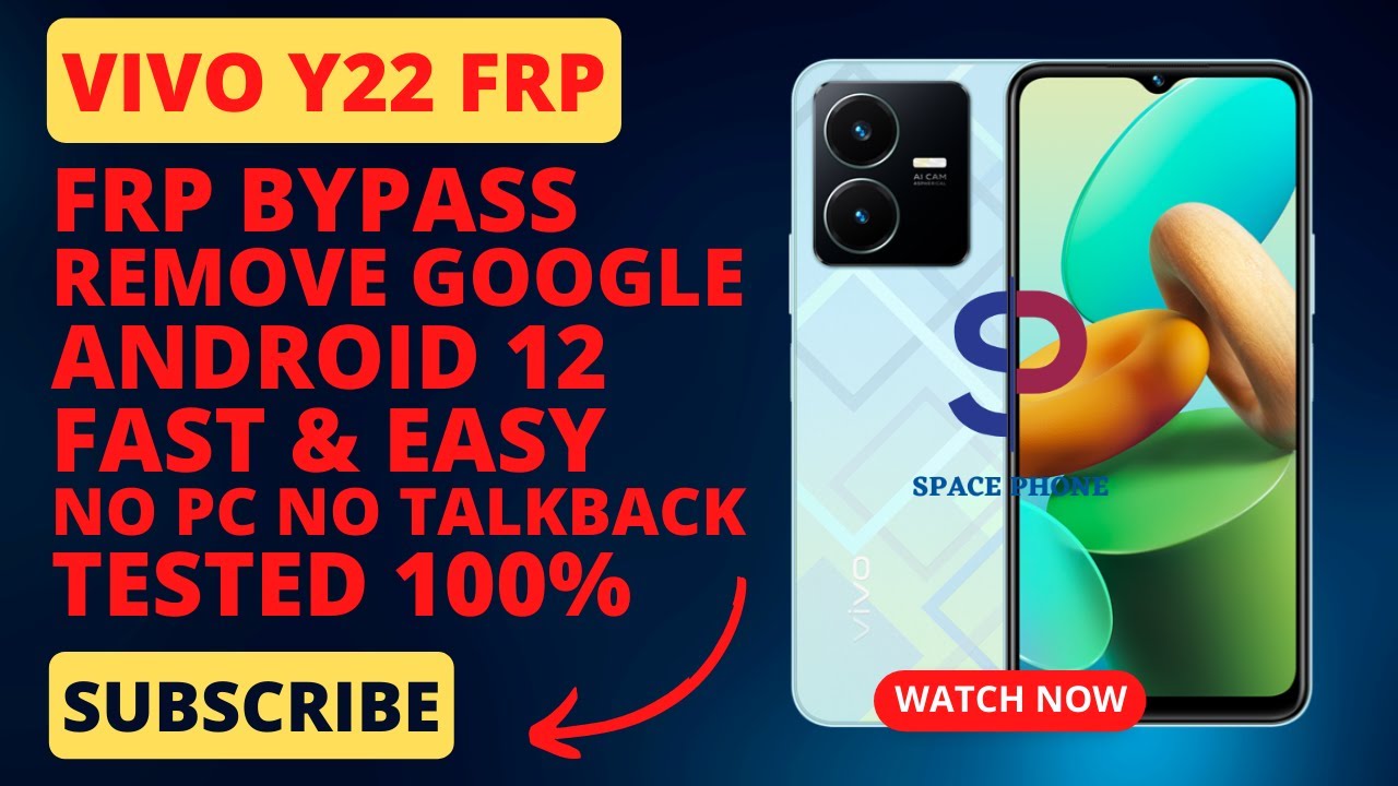 Vivo Y22 Frp Bypass | Google Account Remove | Android 12 Vivo Y22 Frp Bypass | Google Account Remove | Android 12