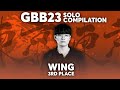 WING 🇰🇷 | 3rd Place Compilation | GRAND BEATBOX BATTLE 2023: WORLD LEAGUE
