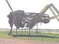 Grasshoppers Delight-worlds largest metal sculptur