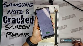 Samsung Galaxy Note 8 Cracked Screen Repair Replacement (Front Glass Only)