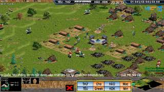 AoE 22 Random Tễu, Xuân Thứ vs Mạnh Hào, Trương Ngày 18-12-2017