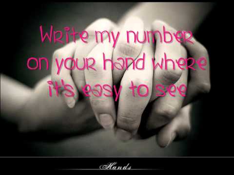 Write My Number On Your Hand Video