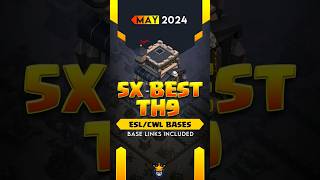 Best Th9 War Bases Base Link Clash Of Clans