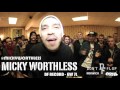 DON'T FLOP - Rap Battle - Micky Worthless Vs DPF