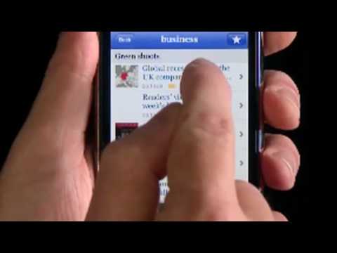 The Guardian's iPhone application