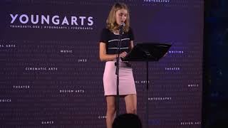 Rachel St Ours Short Story 2018 National Youngarts Week Rachel St Ours Short Story 2018 National Youngarts Week
