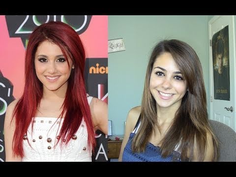 Ariana Grande Inspired Hair Makeup Tutorial