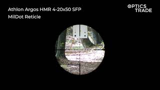 Athlon Argos Hmr 4-20X50 Sfp Reticle Mildot Optics Trade Reticle Subtensions