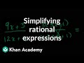 Use Zaption to teach simplifying rational expressions