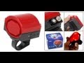 Electric Beeper Bike Bicycle Bell w Flash Light campanello bici elettronico