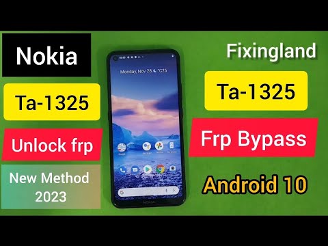 FRP Bypass/ Nokia 5.4 (TA-1325) Android 10 FRP bypass / FRP Bypass/ Nokia 5.4 (TA-1325) Android 10 FRP bypass /