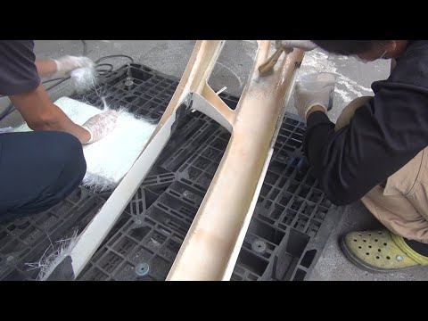 FRP bumper repair that anyone can do FRP bumper repair that anyone can do