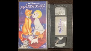 Opening/Closing to The Aristocats 1995 VHS