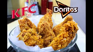 Pollo Tipo Kfc Con Doritos - Cocina Genial