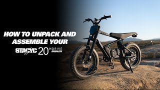 Stacyc Tech Videos- How To Unbox And Emble Your 20Hdrive