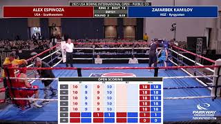 Alex Espinoza Vs Zafarbek Kamilov International Open 2025