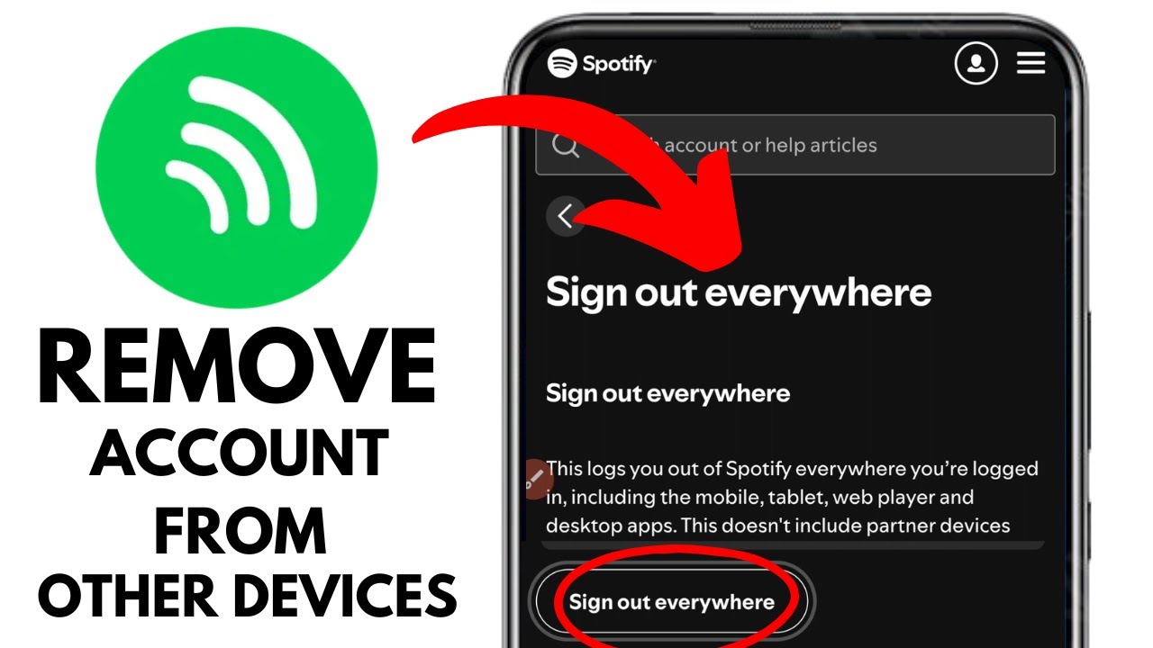 How To Remove Spotify Account From Another Device(2025) How To Remove Spotify Account From Another Device(2025)