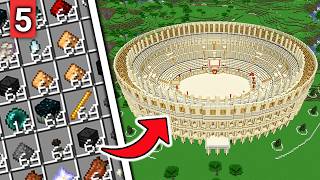 I Built The Roman Colosseum In Minecraft
