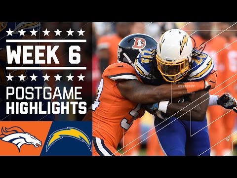 Broncos Vs Chargers Nfl Week 6 Game Highlights Broncos Vs Chargers Nfl Week 6 Game Highlights
