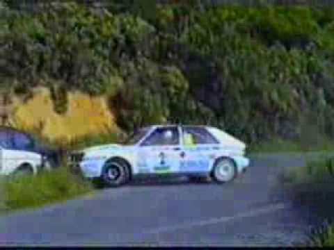 Lancia Delta HF integrale crash compilation rally