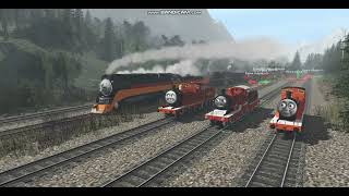 Sp 4449 And Sp&S 700 P Me, Elima And Elijah Trainz Trs19