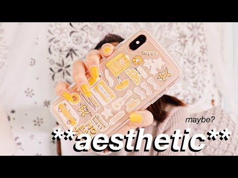 diy aesthetic phone case - YouTube