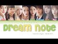 DreamNote (드림노트) - 'DREAM NOTE' (Color Coded Han|Rom|Eng Lyrics)