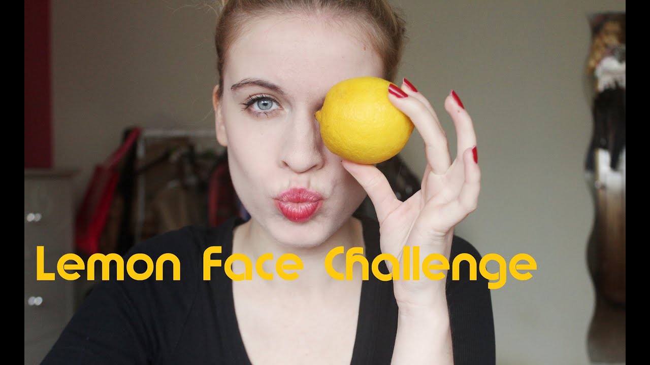 Lemon Face Challenge YouTube