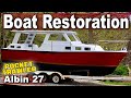 Best Budget Small Trawler | Albin 27 | My Boat Restoration and Boat Building Project (Ep2)