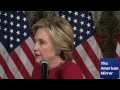 Parkinson's? Hillary Clinton's head shakes during press confe...