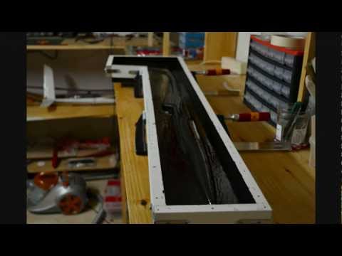 how make mold of rc sailplane comment fabriquer un moule de planeur rc Photo Step By Step And Video Of The Making Of Fuselage Mold Of Rc...