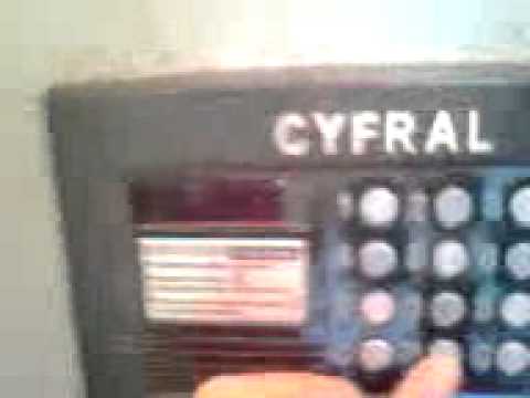 Онлайн просмотр Взлом домофона CYFRAL CCD 2094.1 cyfral ccd 2094 коды код о