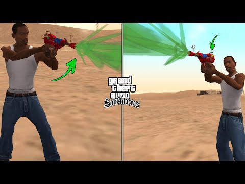 Secret Ray Gun Location in GTA San Andreas (Hidden Weapon)