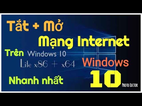 Cách tắt mạng trên máy tính windows 10 hay nhất hiện nay.