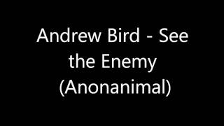 Watch Andrew Bird See The Enemy video