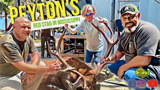 Kidz Outdoors Peyton's Red Stag in Mississippi