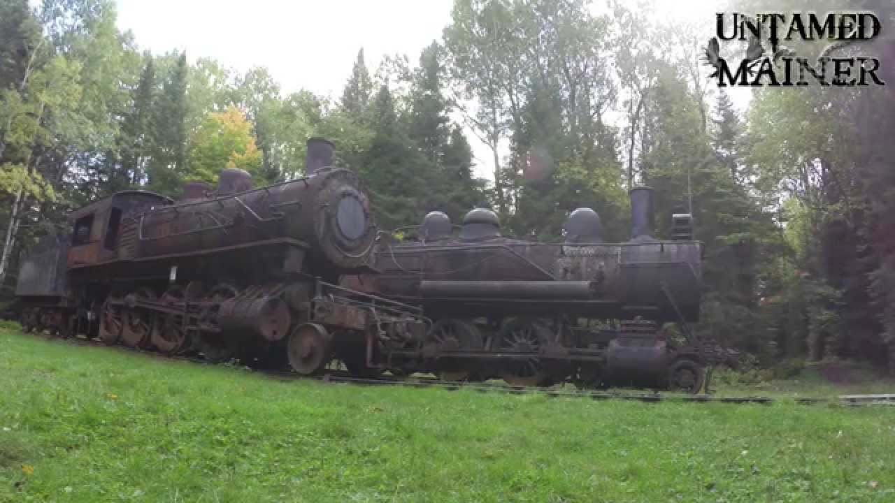 Ten Minutes of Maine Eagle Lake & West Branch Railroad Abandoned
