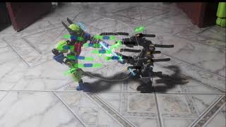 Stop Motion Test Punch Barrage