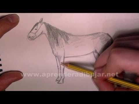 Watch Como dibujar un caballo a lapiz paso a paso - Dibujos de animales