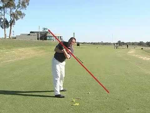 instruction on single plane golf swing