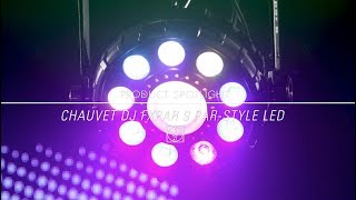 CHAUVET DJ FXpar 9 Par-Style LED Effect/Strobe Light 