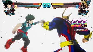 My Hero Academia: One's Justice - All Might vs Midoriya Full Match Gameplay EXCLUSIVE!
